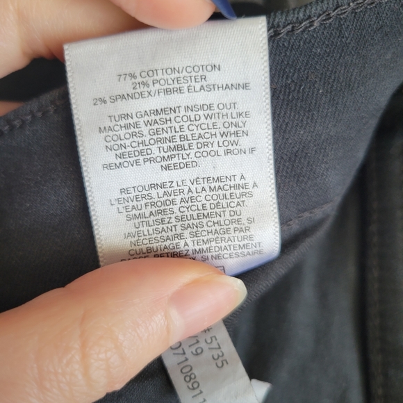 Express Black Ankle Jeans - Picture 4 of 4